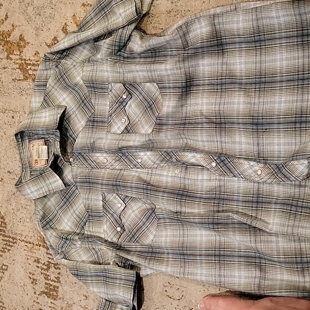 Wrangler Mens Retro Western Fashion Snap Shirts